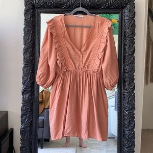 Zara | Rose Mini Dress | Size XL